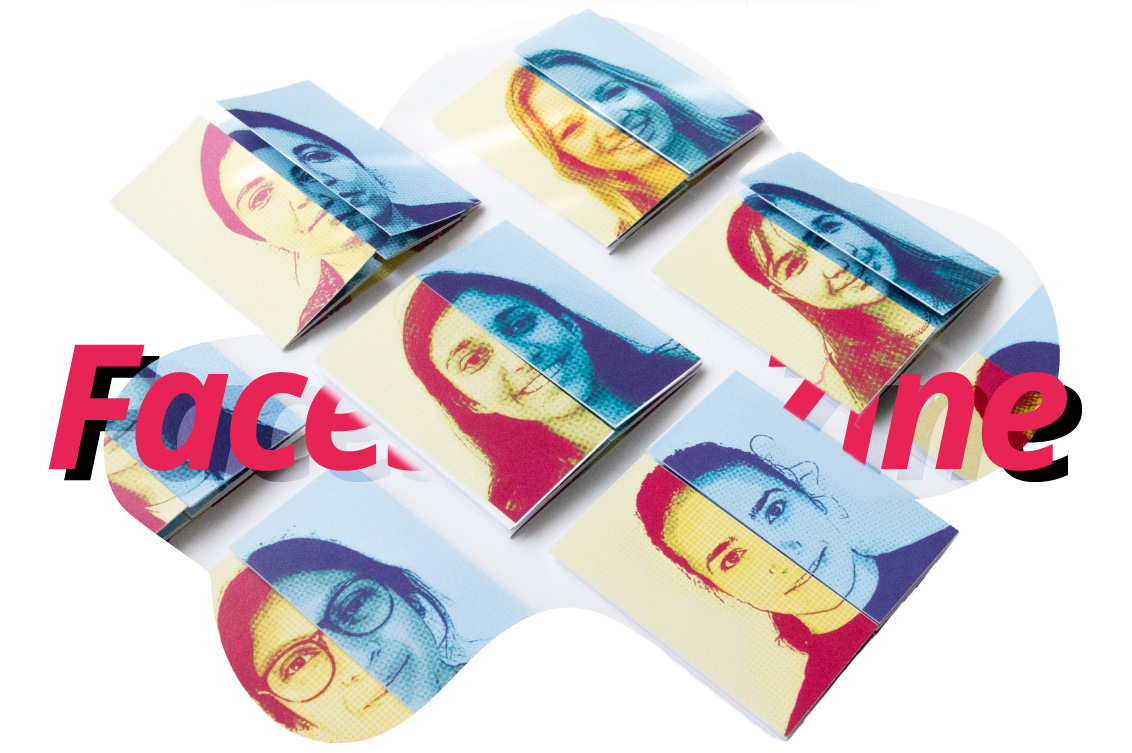 A unique zine about asymmetrical faces