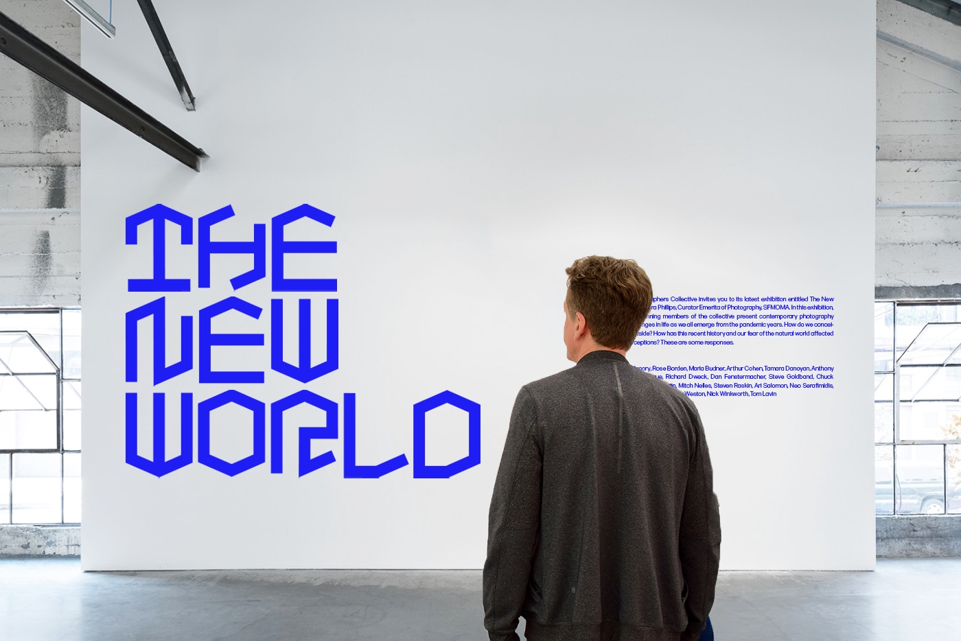 example of an exhibition wall